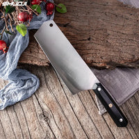 High End Kitchen Knife Lady Best Chef Knife Germany Technology Cooking Slicing Knife Nakiri Knives 5Cr15 Stainless Steel Knife