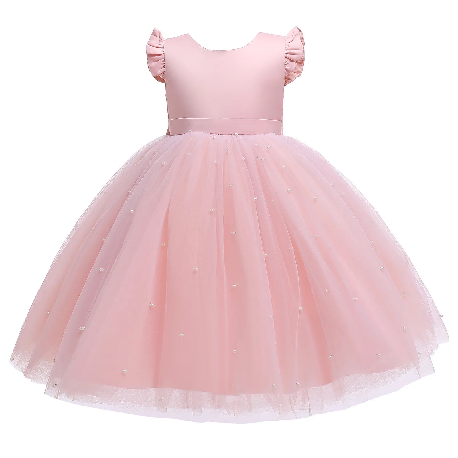 princess dress 2-3 Pink Princess Dress Costume For Toddler Girls 3