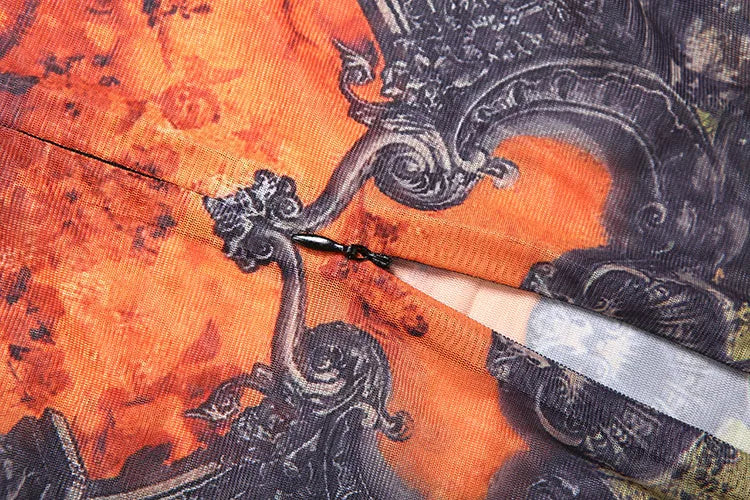 Sisterlinda Printing Slim O-Neck Long Sleeve Jumpsuit Women Sexy Popular Body-shaping Vestidos Girl Party Leisure Pencil Pants