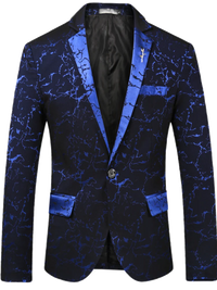 New Arrival Mens Blazer Jacket Suit Wedding Prom Party Slim Fit Smart Casual Suit Men Jacket Hosting Stage Club Men Suit Jacket