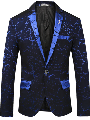 New Arrival Mens Blazer Jacket Suit Wedding Prom Party Slim Fit Smart Casual Suit Men Jacket Hosting Stage Club Men Suit Jacket