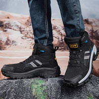 New Men's Boots Fashion Outdoor Boots Breathable Hiking Boots Autumn Shoes Sneakers lightweight Non-slip Men Desert Ankle Boots