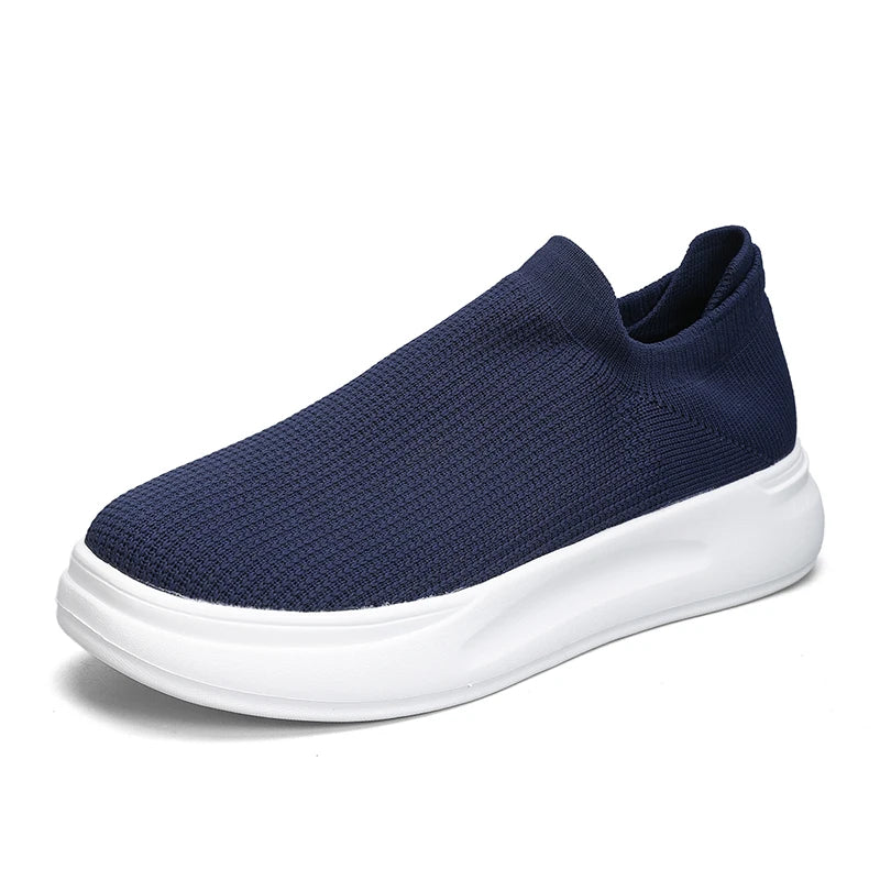 2025 Mesh Breathable Sports Shoes Flat Casual Sneakers Outdoor Comfortable Walking Shoes for Men Women