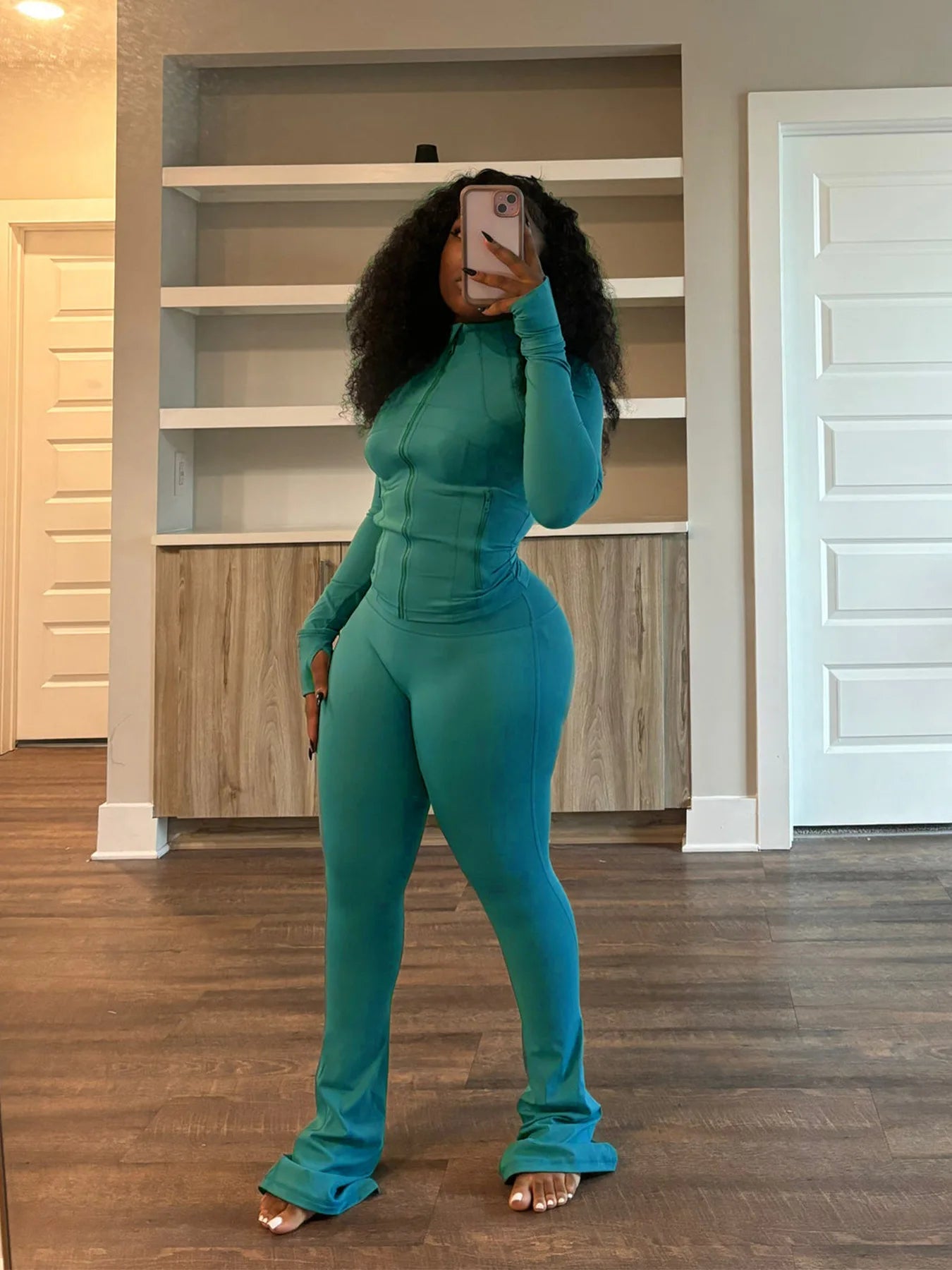 Streetwear Casual Tracksuit Sexy Women Two Pieces Club Matching Set High Street Pants Outfit