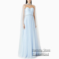 Saudi Arabian Evening Dress فساتين سهرات Customized Modest High Neck Long Sleeves Sparkling Sequined Prom Gown