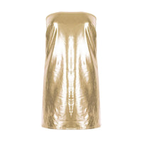 Sexy Dresses Women PU Solid Color Dress Clubwear Imitation Leather Chest Wrap Dress Slieeveless Short Skirt For Ladies