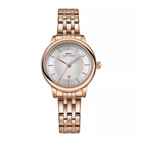 Ladies Business Watches Rose Gold Calander Women's Luxury Dress Elegant Bracelet