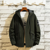 Outdoor Camping Sports Men's Jackets Waterproof Military Hooded Jacket Windbreaker Coat Clothing  Overcoat  Soft and Fashionable