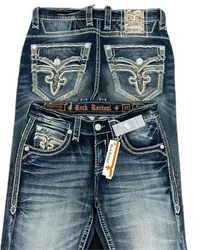 New Style Blue Embroidered Cross Pattern Jeans Vintage Streetwear Harajuku Casual Hip Hop Men and Women Y2k American Retro Jeans