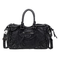 Large Capacity Women Denim Handbags Tote Bags High Quality Ladies Solid Shoulder Messenger Bags Casual Female Big Crossbody Bags