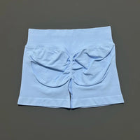 Gym Shorts Women Fitness Sports Biker Shorts High Waist And Waist Tightening Yoga Shorts Workout Scrunch Butt Seamless Leggings