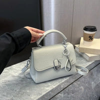 Ladies Vintage Crossbody Bag Small Pu Leather Handbag Retro Design Everyday Shopping Dating Commute Bag