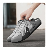2025 New Men's Casual Slip-Ons - Durable, Comfortable, Breathable & Stylish Half-Slippers