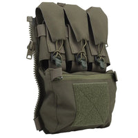 V5 FCPC Tactical Vest Backplate Supplement Sub-package Airsoft Triple Magazine Bags Hunting Vest Plate Carrier Accessories