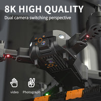 GPS 5G 8K HD Drone Professional Dual Camera Wifi FPV Obstacle Avoidance Folding Quadcopter Rc Distance 1000M Gift Toy