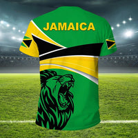 Jamaica Flag 3D T Shirt For Men Football Jersey National Emblem Tees Soccer Team Clothing