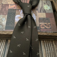 New Trendy Navy Brown Neckties For Men 7cm Formal Business Silk Neck Tie Shirt Suit Cravat Tuxedo Wedding Party Daily Wear Gifts