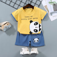 Children's Sets mother Kids Clothes Boys Girl T-shirt Shorts 2PCS Summer Cotton Short sleeve Baby Children Clothing Toddler Suit