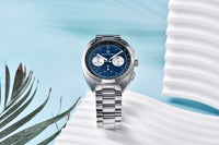 PAGANI DESIGN 2024 Retro Luxury Men's Watches Sports Chronograph VK63 Quartz Watch For Men AR Sapphire Waterproof Leather Clock