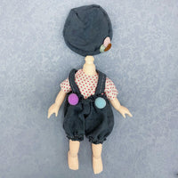 16cm Ob11 Doll Clothes 8 Points Bjd Dressup Cute Casual Suit Lolita Skirt Accessories Girl Dress Up Toys Children Birthday Gift