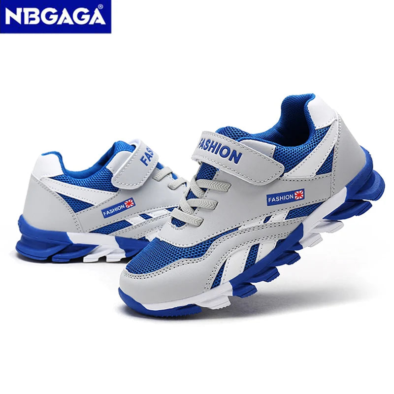 Children Sport Shoes For Boys Breathable Sneaker Lightweight Soft Soled Running Shoes Comfort Students Walking Casual Shoes