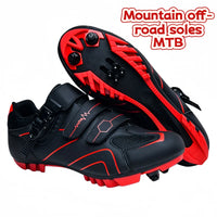 SPD Road Cycling Shoes Shock Absorption And Durable,Suitable For Racing On Long-Distance Roads,MTB Mountain Off-Road Riding Unis