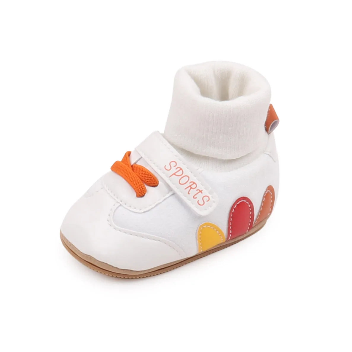 Baby Sock Shos Autumn and Winter Baby Girls Boys Ankle-covered Style 0-1 Year Old Anti Slip Fashion Design Newborn Infant Shoes
