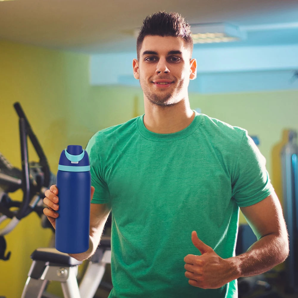 16/19/24/32OZ Stainless Steel Vacuum Double-Layer Insulated Sports Water Bottle Perfect Companion for Outdoor Sport Adventure