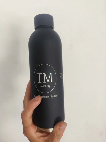 Custom LOGO name small 500ml mouth stainless steel thermos water bottle for wedding party customized gift