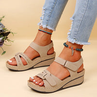 Sandals Shoes Women Summer Fashion Wedge Shoes Woman Non-Slip Women's Sandals Huaraches Casual Footwear Zapatos De Mujer Female
