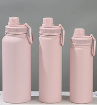 LOGO stainless steel insulated cup portable vacuum sports kettle outdoor large capacity hiking kettle space kettle insulated cup