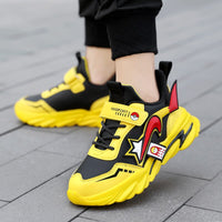 Cartoon Children's Shoes Fashion Classic Boys' Sports Shoes 2023 New Girls' Walking Shoes Casual Outdoor Leather