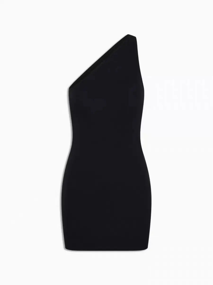 2026KHY Kylie, designer cut irregular backpack exposed buttocks dress, sexy spicy girl slim fit short skirt, women's top