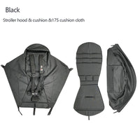 3pcs/set 175 Stroller Accessories Canopy Cover Seat Cushion Compatible With Babyzen YOYO  Cover Seat Mattress With Zipper Pocket