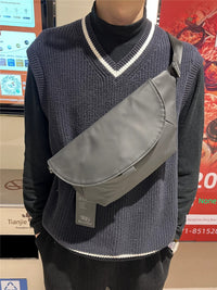 New Arrival Trendy Large Capacity Japanese Style Simple Casual Men's Bag