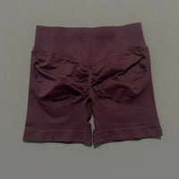 Gym Shorts Women Fitness Sports Biker Shorts High Waist And Waist Tightening Yoga Shorts Workout Scrunch Butt Seamless Leggings