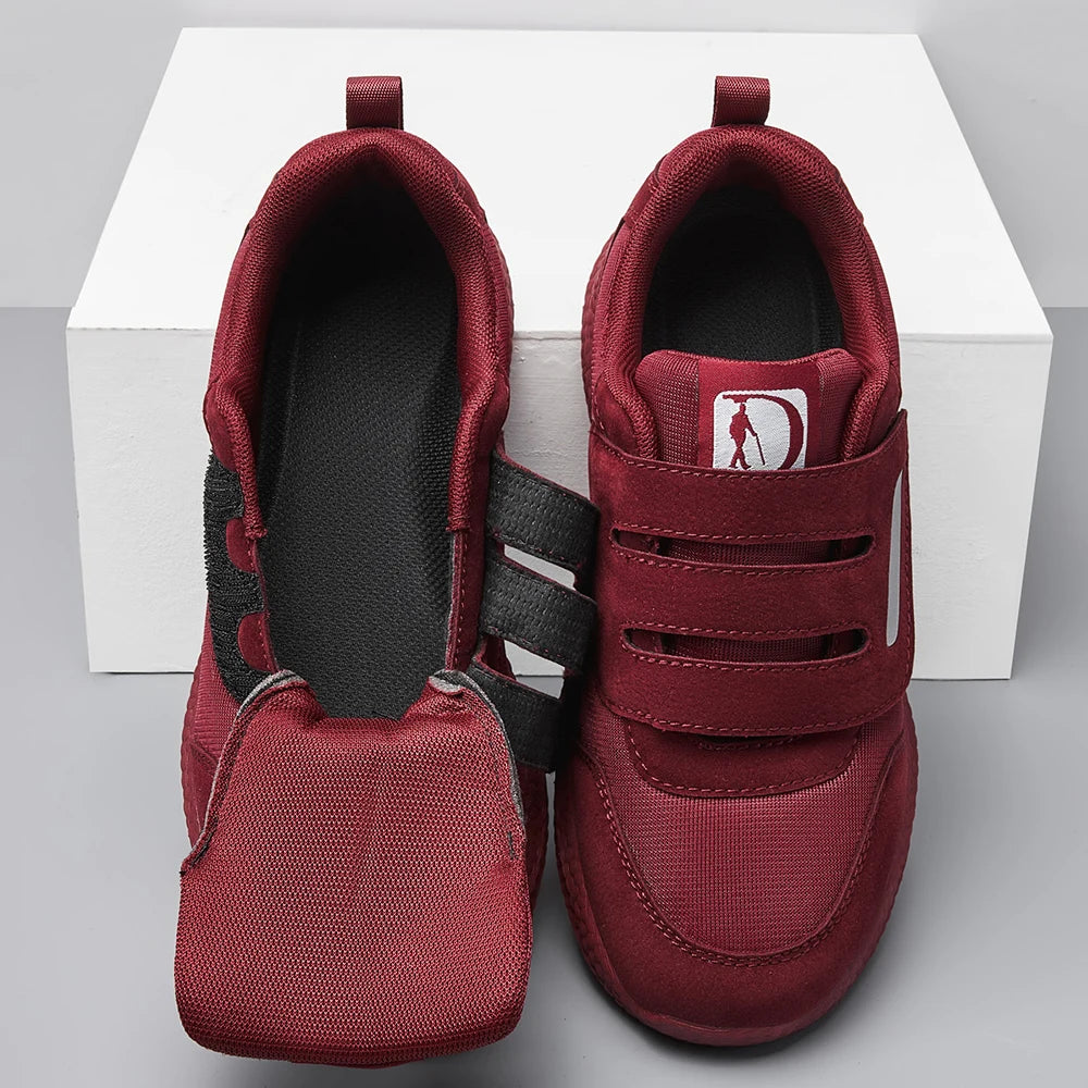 Wide Toe Sneakers Orthopedic Diabetes Shoes for Swollen Feet Hallux Valgus Bunion Support Thumb Eversion Footwear