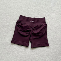 Fashion Shorts Low Waist Seamless Yoga Shorts Scrunch Bum Gym Shorts Women Workout Biker Stretch Fitness Shorts