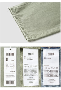 Semir Denim Jeans Men 2025 Summer New Loose-Fit Straight-Leg Soft Denim Pants Fashionable And Vintage