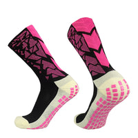 New 2022 Men Women Camouflage Arrow Soccer Socks Breathable Sports Silicone Anti Slip Grip Football Socks