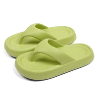 Women's Classy Flip-Flops with Poop Feeling, Female Internet Celebrity Eva Summer Outer Slippers for Couples, Thick-Soled Non-Slip Couples, Soft-Soled Flip-Flops for the Beach