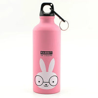 Aluminium Cartoon Sports Mug Cartoon Image Children's Water Cup Stainless Steel Water Bottle with Lid Insulated Mug Coffee Mug