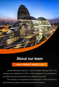 LAVANER Pro Max Alpine Water-Resistant Brushless Motor Diesel 12V 5KW (Below 18044 Feet) Air Heater for Trucks Campers Trailers