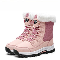 Winter Snow Boots, Outdoor Waterproof and Anti-slip, Thick and Warm, High-top Cotton Shoes, Women's Mid-calf Boots