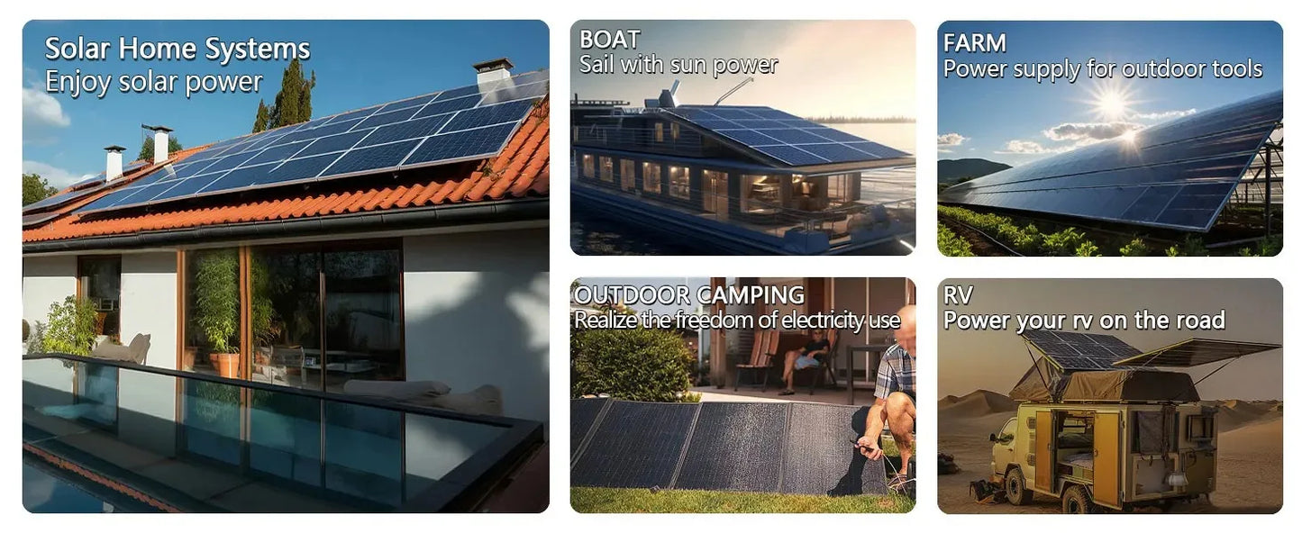 3600W Hybrid Solar Inverter 24V DC to 100/110/120V AC With 120A MPPT Solar Charger Controller Max PV 500Vdc Fit LifePo4 Battery