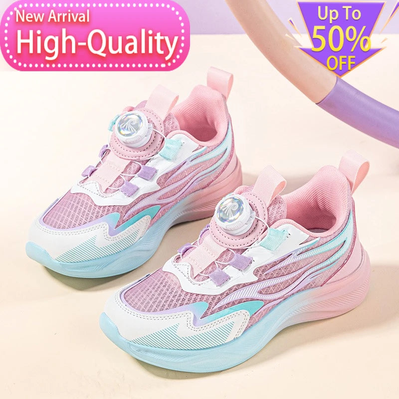 Hot Selling Summer Breathable Childrens Sports Shoes Trendy Outdoor Training Running Shoes Anti Slip Commuting Casual Shoes