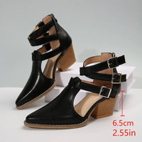 Women'S Boots Fashion Trend Women'S Fashionable And Casual Pointed Toe Ankle Boots Botas De Mujer En Oferta Envios Gratis