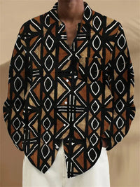 2025 new men's design button up long sleeved shirt, casual and fashionable street top, daily comfortable collar shirt