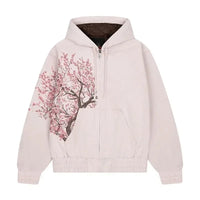 Y2K Baggy Jeans Oversized Cherry Blossom Embroidery Harajuku Vintage Wide Leg Pants Gothic Men Women Hip Hop Straight Leg Pants