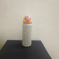 24oz Stainless Steel Insulated Cup with Straw Vacuum Thermos Mug for Coffee Iced Drinks Hot/Cold Double Wall Tumbler